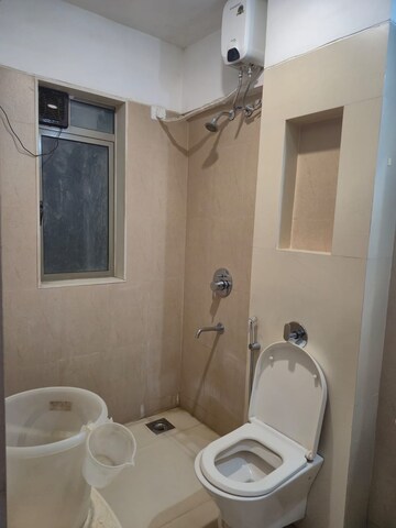 Bathroom in 2 BHK Apartment at Lodha Splendora, Ghodbunder Road – for Rent