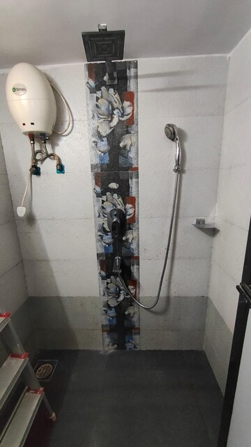 Bathroom in 1 BHK Apartment at Om Yogeshwar, Dahisar West – for Rent