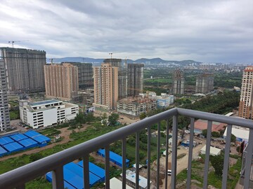 Balcony in 2 BHK Apartment at Godrej Hillside, Mahalunge – for Rent