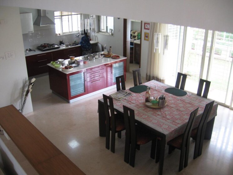 Kitchen, rohan-madhuban 4 Bedroom 4500 Sq.Ft. Villa In Bavdhan Pune 9782091