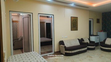 Living Room in 3 BHK Builder Floor at Mayur Complex Indira Nagar, Indira Nagar – for Rent