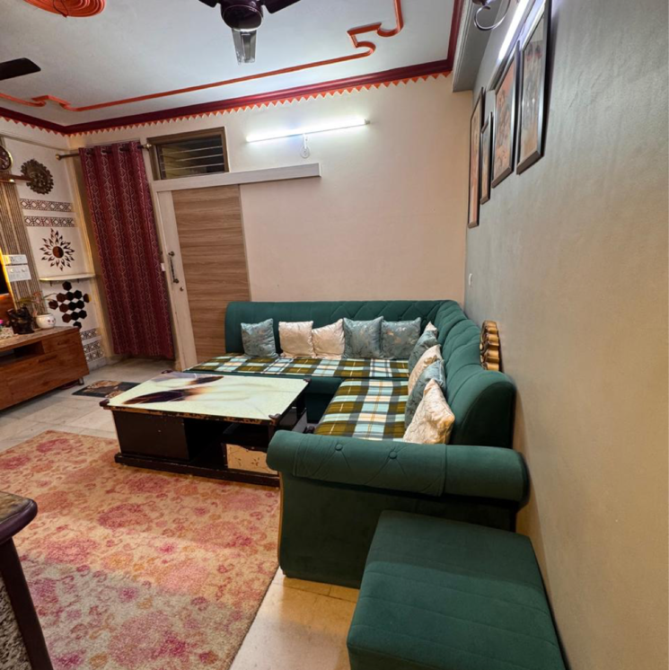 Living Room, malviya nagar 3 Bedroom 1000 Sq.Ft. Builder Floor In Malviya Nagar Delhi 9783663
