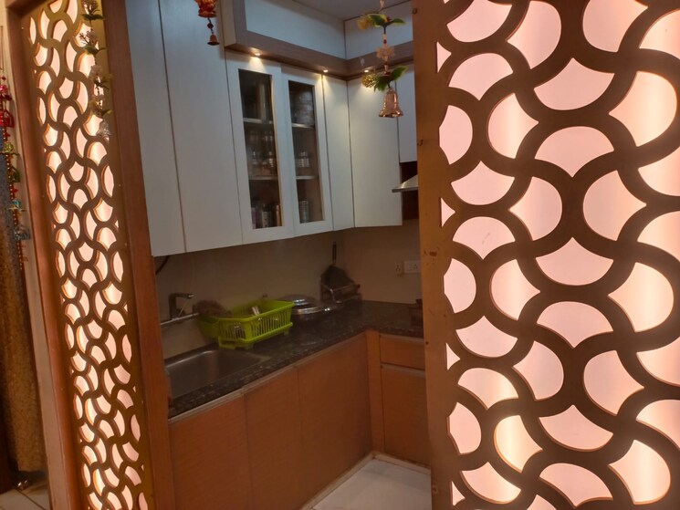 Kitchen, tomar colony 3 Bedroom 900 Sq.Ft. Apartment In Tomar Colony Delhi 9783925