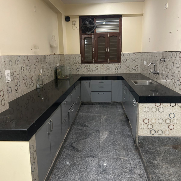 Kitchen, unitech-cyber-park 3 Bedroom 180 Sq.Yd. Builder Floor In Durga Colony Gurgaon 9784203