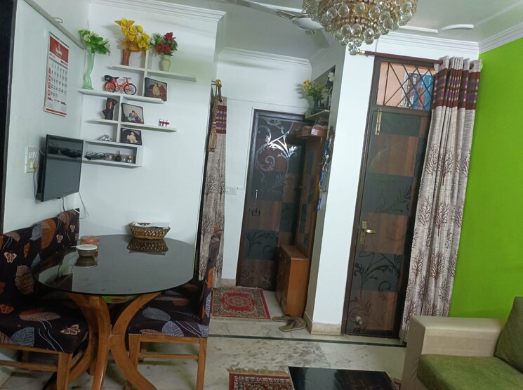 Living Room, khirki extension 2 Bedroom 75 Sq.Yd. Builder Floor In Khirki Extension Delhi 9786253