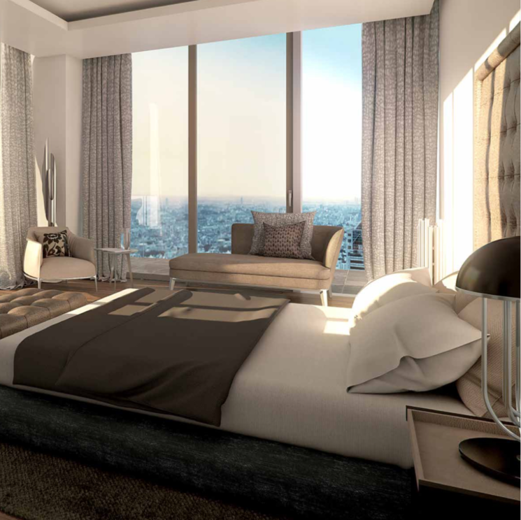 Bedroom, m3m-trump-tower 4 Bedroom 3631 Sq.Ft. Apartment In Sector 65 Gurgaon 9786617