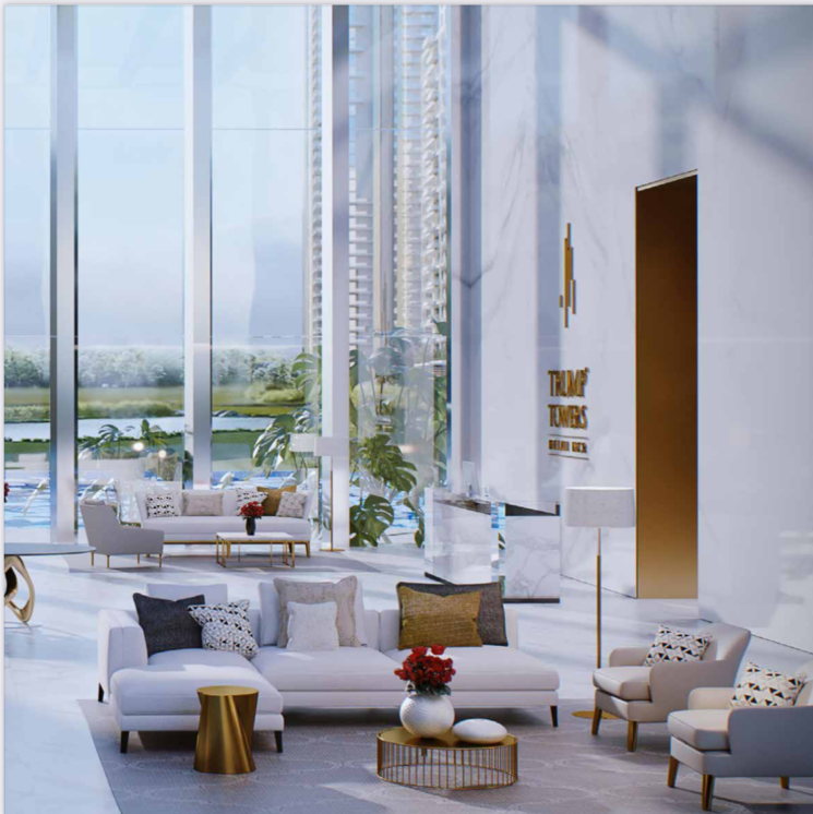 Living Room, m3m-trump-tower 4 Bedroom 3631 Sq.Ft. Apartment In Sector 65 Gurgaon 9786617