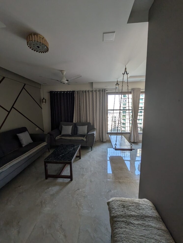 Living Room, neelkanth-greens 3 Bedroom 1250 Sq.Ft. Apartment In Manpada Thane 9787129