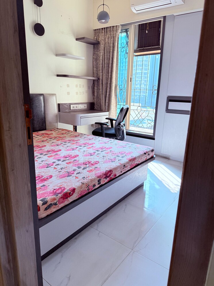 Bedroom, gala-pride-palms 2 Bedroom 900 Sq.Ft. Apartment In Thane West Thane 9787634
