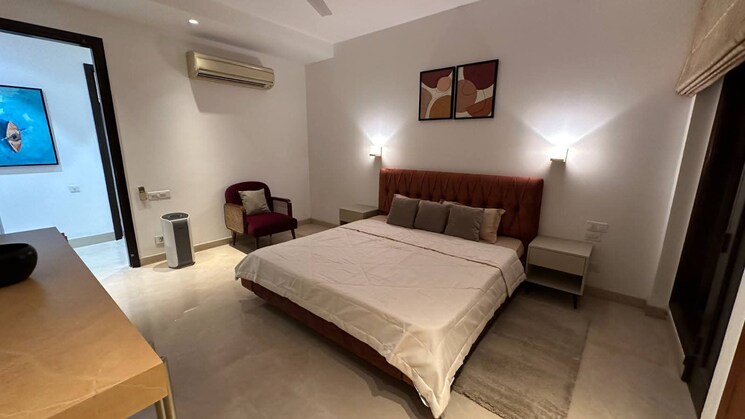 Bedroom, chattarpur 3 Bedroom 1350 Sq.Ft. Builder Floor In Chattarpur Delhi 9789785