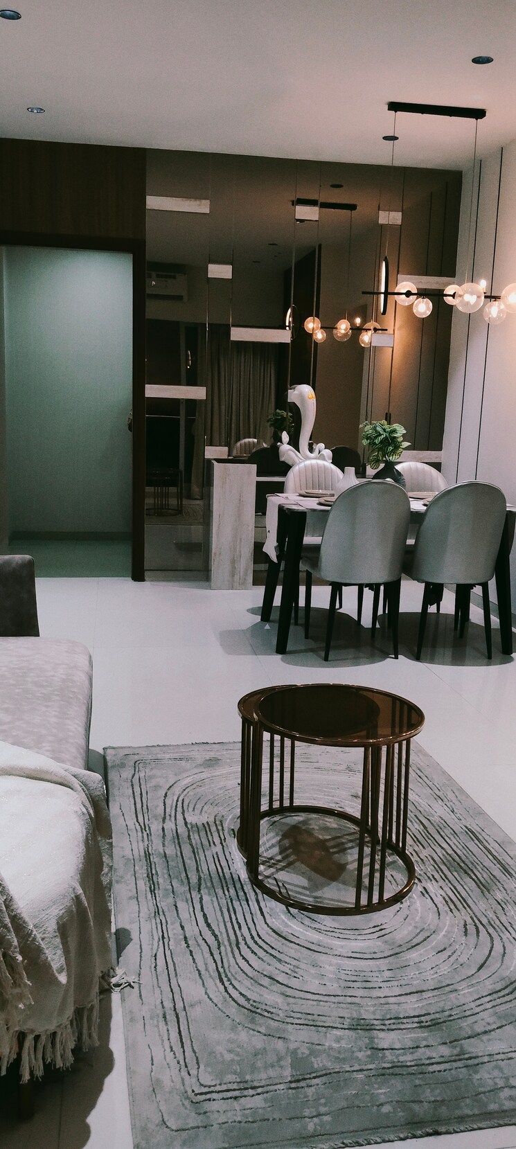 Living Room, agarwal-floresta-oak 2 Bedroom 686 Sq.Ft. Apartment In Malad East Mumbai 9792638