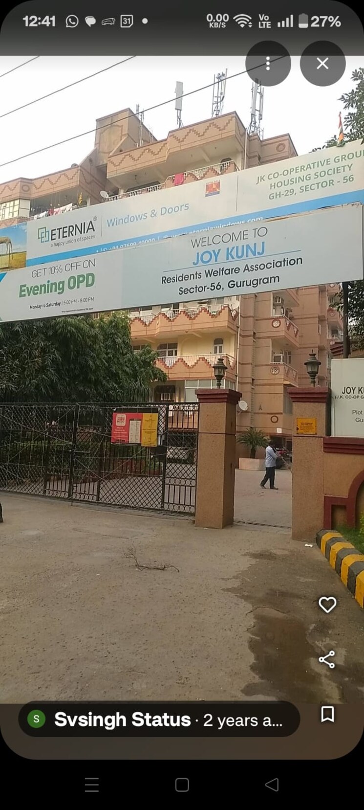 Cover Image, joy-kunj-apartment 3 Bedroom 1950 Sq.Ft. Apartment In Sector 56 Gurgaon 9792965