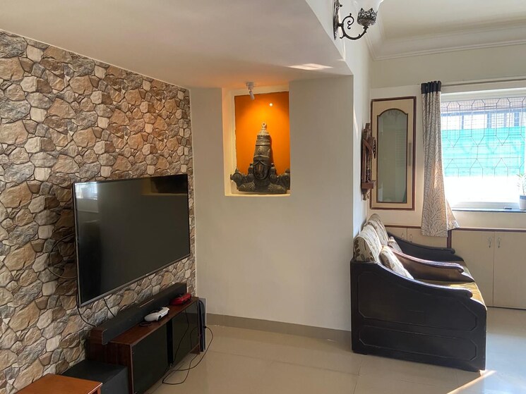 Living Room, anand-apartment-bhusari-colony 2.5 Bedroom 2000 Sq.Ft. Apartment In Kothrud Pune 9793150
