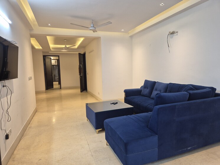 Living Room, chattarpur 2 Bedroom 850 Sq.Ft. Builder Floor In Chattarpur Delhi 9793396