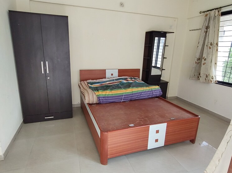 Bedroom, nisarg-akash 2 Bedroom 750 Sq.Ft. Apartment In Pimple Nilakh Pune 9794440