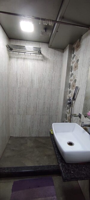 Bathroom in 2 BHK Apartment at Palash Towers, Andheri West – for Rent