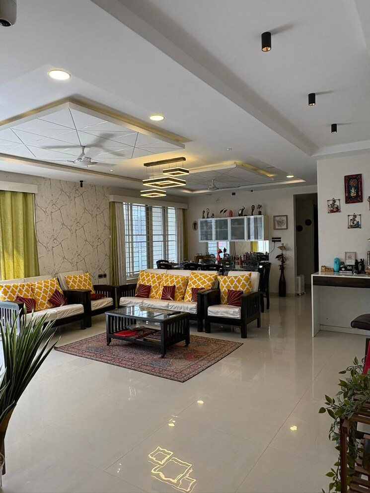 Living Room, pharande-puneville 4 Bedroom 1985 Sq.Ft. Apartment In Punawale Pune 9794712