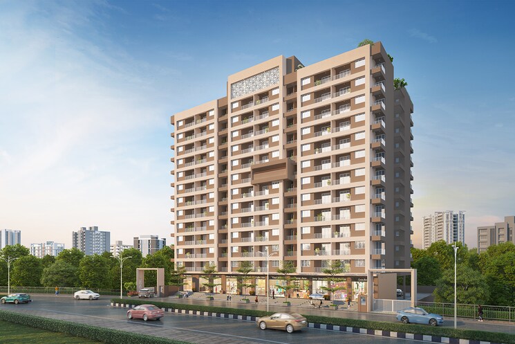 Exterior View, apex-vedantaa 2 Bedroom 735 Sq.Ft. Apartment In Moshi Pune 9795202