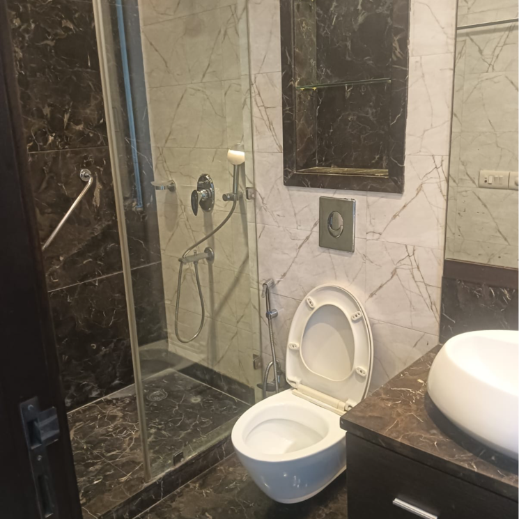 Bathroom, panchsheel enclave 3 Bedroom 265 Sq.Yd. Builder Floor In Panchsheel Enclave Delhi 9797254