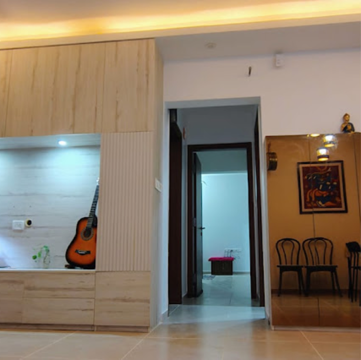 Living Room, bhartiya-nikoo-homes-phase-2 2 Bedroom 1106 Sq.Ft. Apartment In Kannur Bangalore 9799559