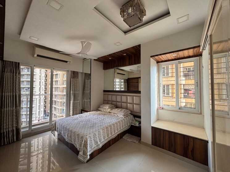Bedroom, dosti-west-county 3 Bedroom 1150 Sq.Ft. Apartment In Balkum Pada Thane 9800077