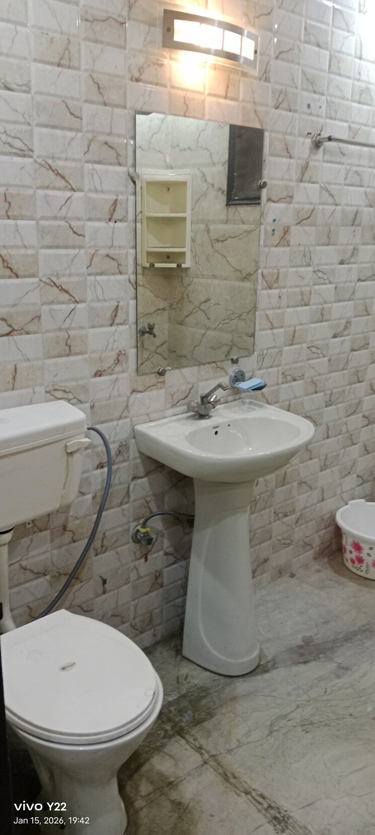 Bathroom, laxmi nagar 3 Bedroom 1100 Sq.Ft. Independent House In Laxmi Nagar Delhi 9800555
