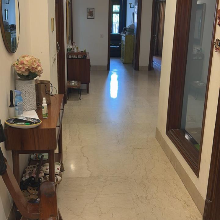 Living Room, sarvodaya enclave 4 Bedroom 475 Sq.Yd. Builder Floor In Sarvodaya Enclave Delhi 9800940