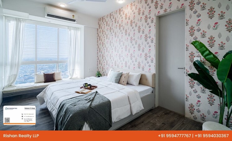 Bedroom, nahar-barberry-bryony 3 Bedroom 2550 Sq.Ft. Apartment In Chandivali Mumbai 9801526