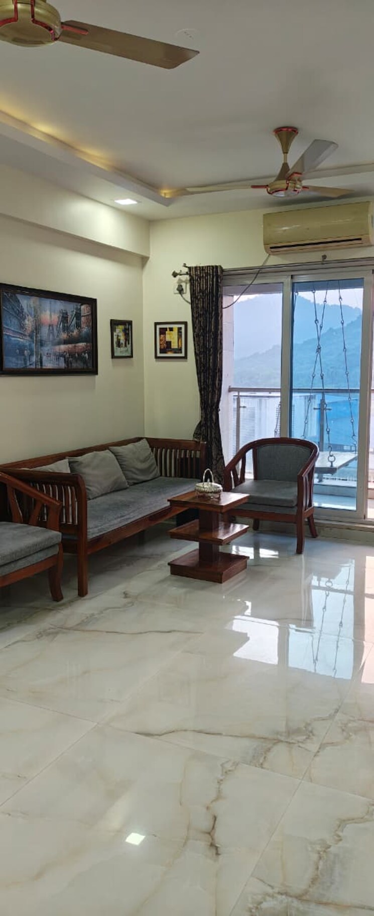 Living Room, palacia-kingston-phase-2 2 Bedroom 790 Sq.Ft. Apartment In Ghodbunder Road Thane 9801731