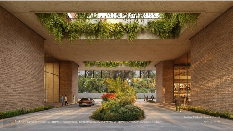 Exterior View, max-estate-361 3 Bedroom 2693 Sq.Ft. Apartment In Sector 36a Gurgaon 9801852