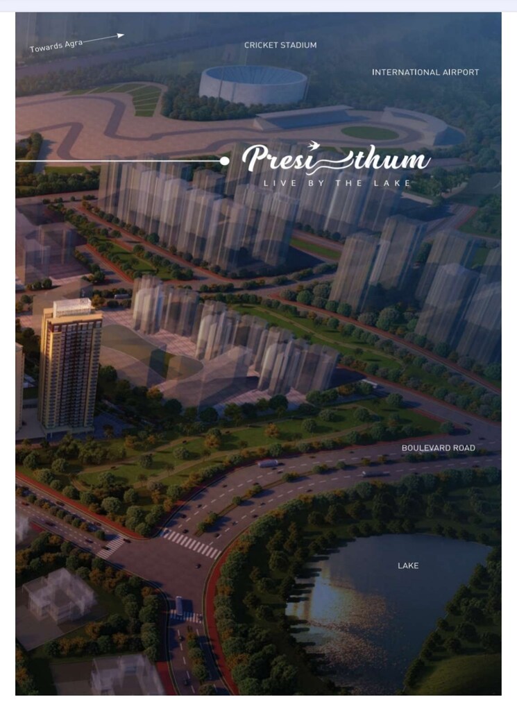 Exterior View, presithum 3 Bedroom 1440 Sq.Ft. Apartment In Sector 25 Yamuna Expressway Greater Noida 9801872