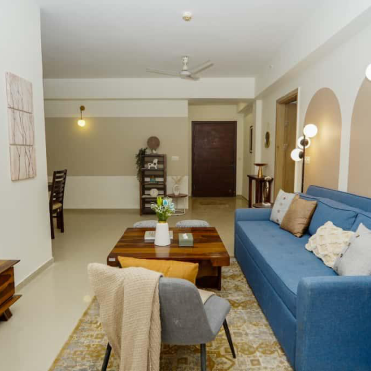 Living Room, dlf-new-town-heights-iii 3 Bedroom 1845 Sq.Ft. Apartment In Sector 91 Gurgaon 9804246