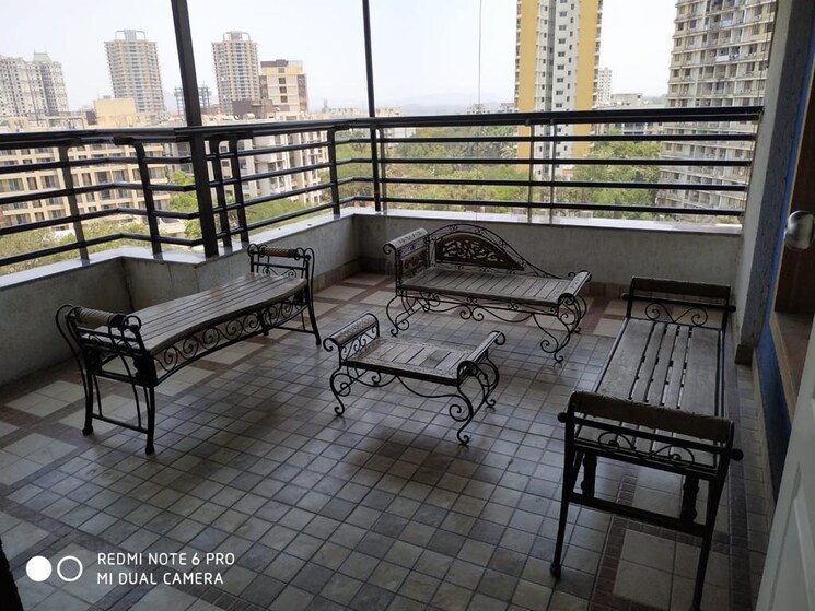 Balcony, cosmos-park 3 Bedroom 1350 Sq.Ft. Apartment In Ghodbunder Road Thane 9804686