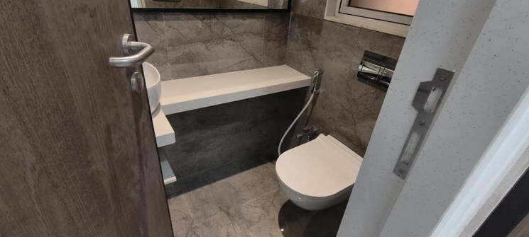 Bathroom, lnt-veridian 3 Bedroom 984 Sq.Ft. Apartment In Powai Mumbai 9805021