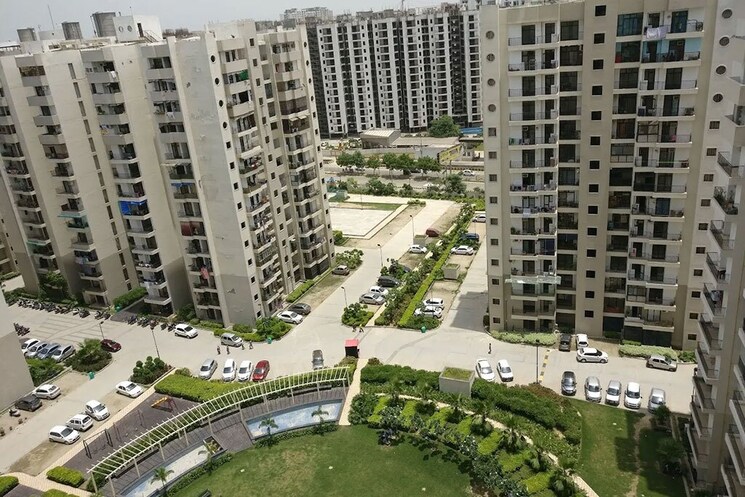 Exterior View, ajnara-integrity 2 Bedroom 1080 Sq.Ft. Apartment In Raj Nagar Extension Ghaziabad 9772693