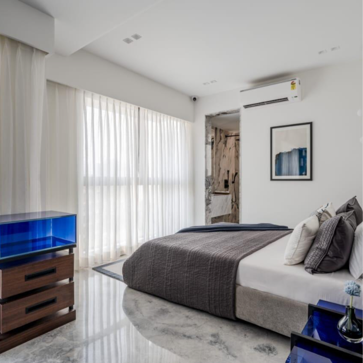 Living Room, hubtown-25-south 4 Bedroom 1981 Sq.Ft. Apartment In Agar Bazar Mumbai 9807533