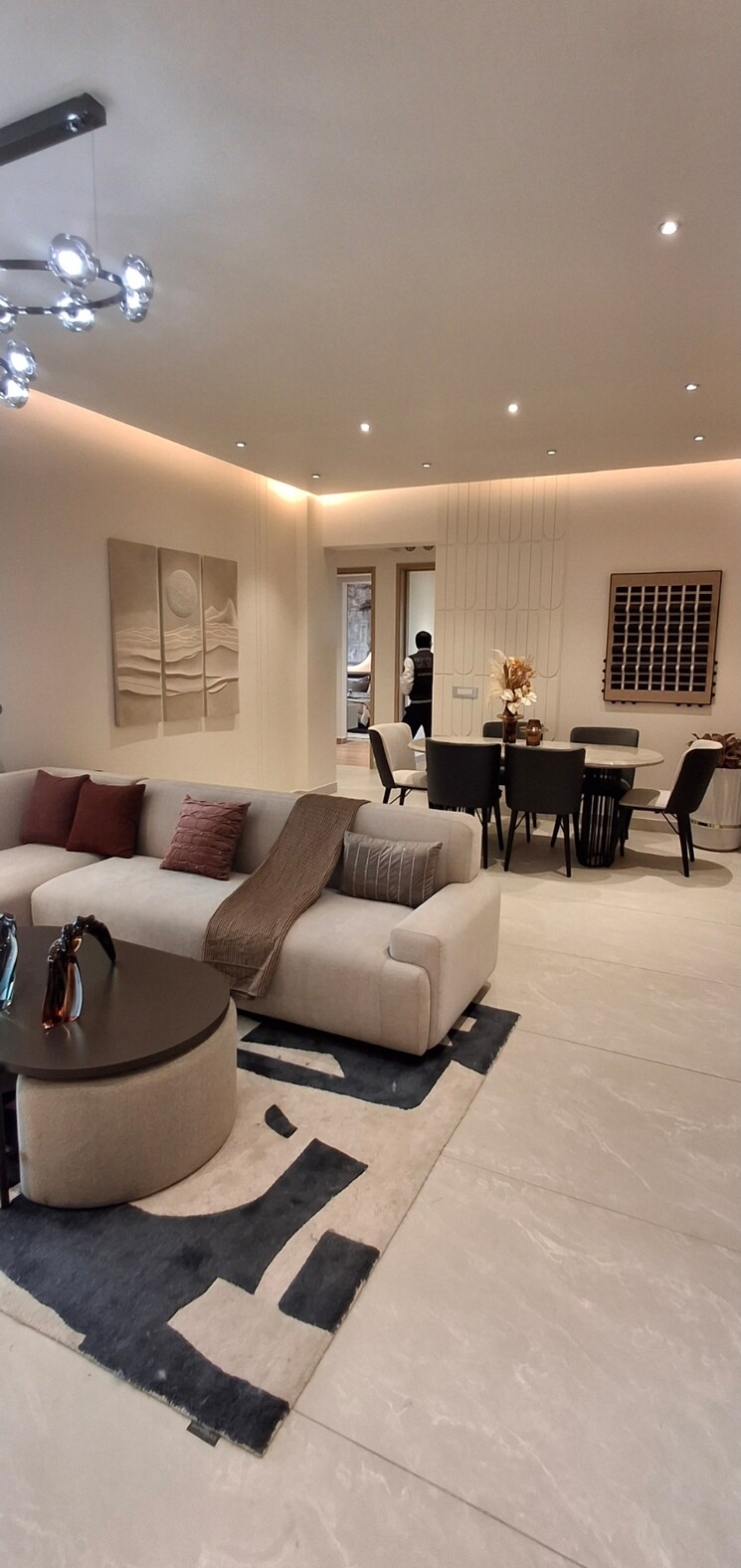 Living Room, ashiana-aaroham 3 Bedroom 1343 Sq.Ft. Apartment In Sector 80 Gurgaon 9807228