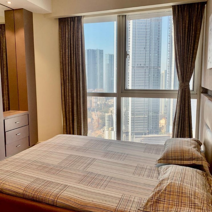 Bedroom, lodha-the-world-towers-world-one-tier-2 3 Bedroom 1950 Sq.Ft. Apartment In Empire Mill Mumbai 9807710