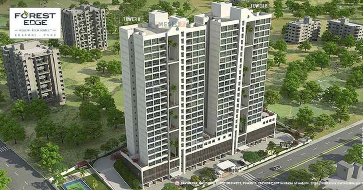 Cover Image, forest-edge-phase-2 2 Bedroom 780 Sq.Ft. Apartment In Kharadi Pune 9807769