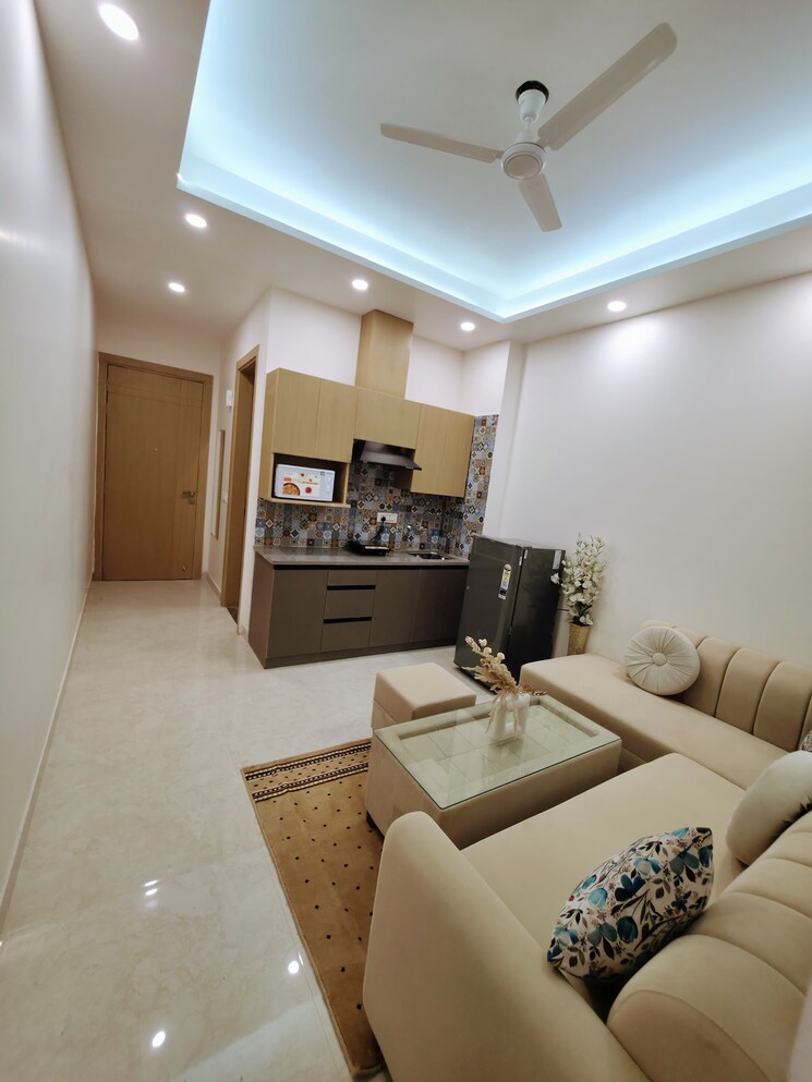 Living Room, baani-square 1 Bedroom 1100 Sq.Ft. Builder Floor In Sector 50 Gurgaon 9807979