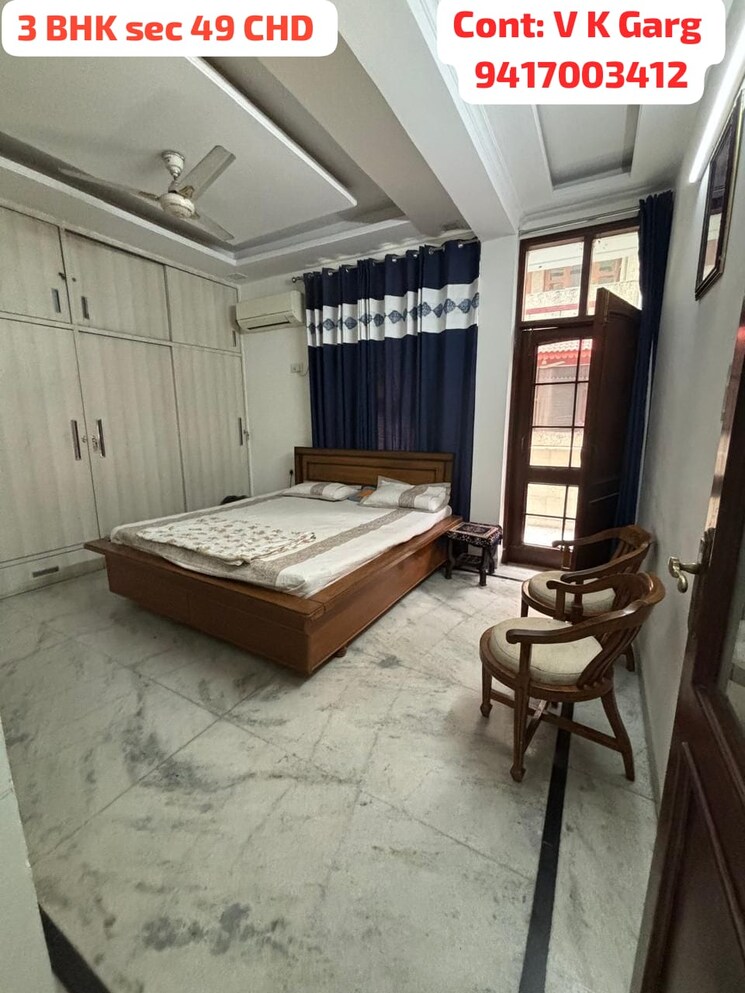 Living Room, motia-blue-ridge 3 Bedroom 1250 Sq.Ft. Builder Floor In Dhakoli Zirakpur 9808011