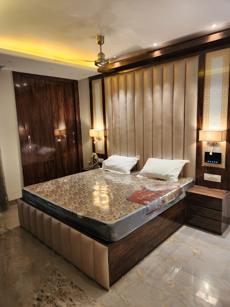 Bedroom, uninav-bliss 3 Bedroom 1800 Sq.Ft. Villa In Raj Nagar Extension Ghaziabad 9808034