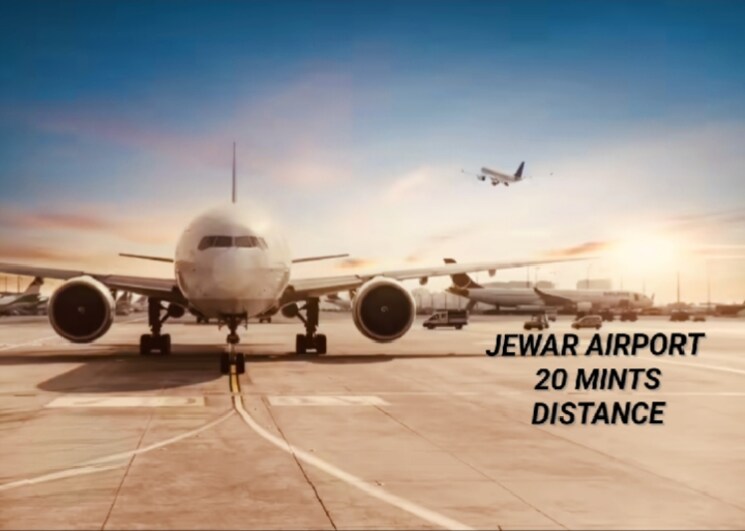 Exterior View, jewar  700 Sq.Yd. Plot In Jewar Greater Noida 9808108