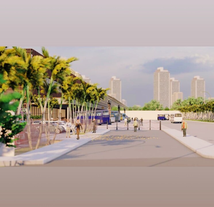 Exterior View, jewar  700 Sq.Yd. Plot In Jewar Greater Noida 9808108