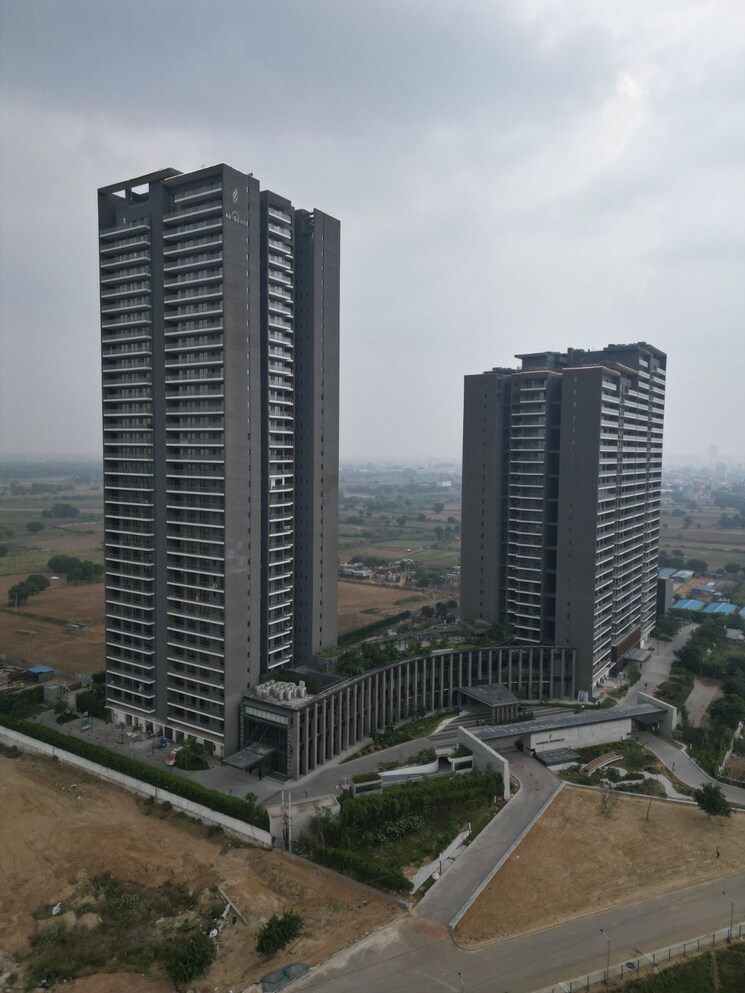 Exterior View, krisumi-waterfall-residences 2 Bedroom 720 Sq.Ft. Apartment In Sector 36a Gurgaon 9808124