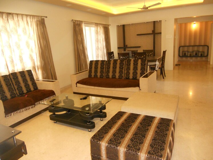 Living Room, kolte-patil-24k-glitterati 3.5 Bedroom 1750 Sq.Ft. Apartment In Pimple Nilakh Pune 9809440