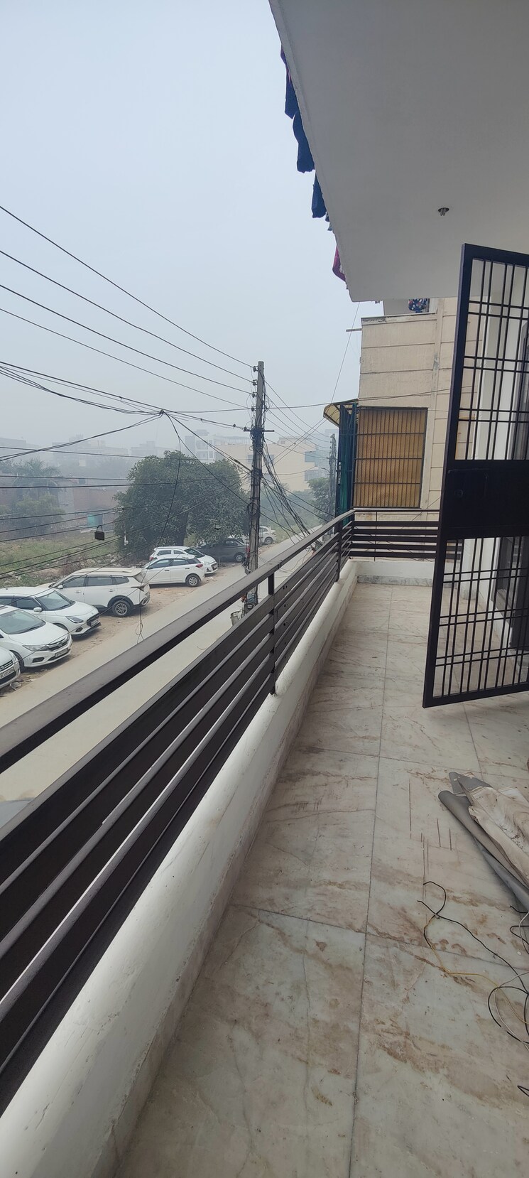 Balcony, green fields colony 3 Bedroom 1300 Sq.Ft. Builder Floor In Green Fields Colony Faridabad 9243706