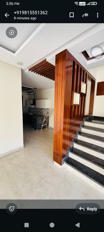 Staircase in 4 BHK Independent House at Aerocity – for Sale