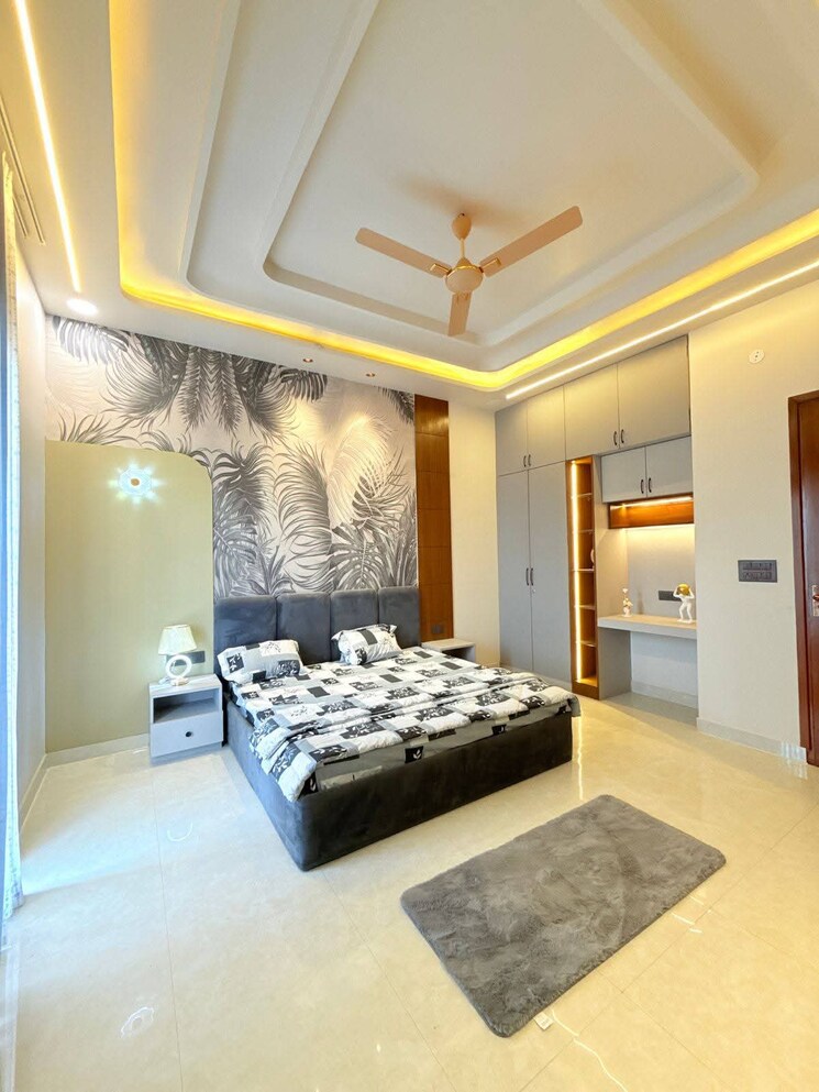 Bedroom, hanuman nagar extension 4 Bedroom 166 Sq.Yd. Villa In Hanuman Nagar Extension Jaipur 9810235
