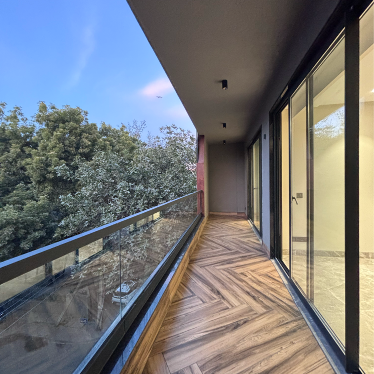 Balcony, gulmohar park 4 Bedroom 300 Sq.Yd. Builder Floor In Gulmohar Park Delhi 9810632